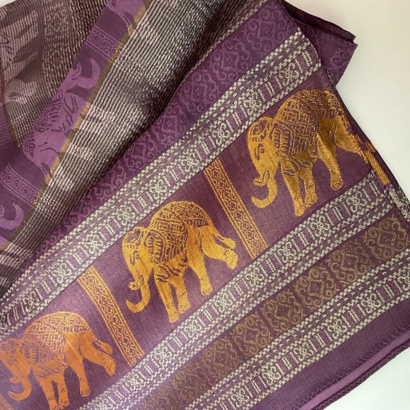 Pashmina Women's Long Silk Scarf/Wrap NWOT - Picture 2 of 9